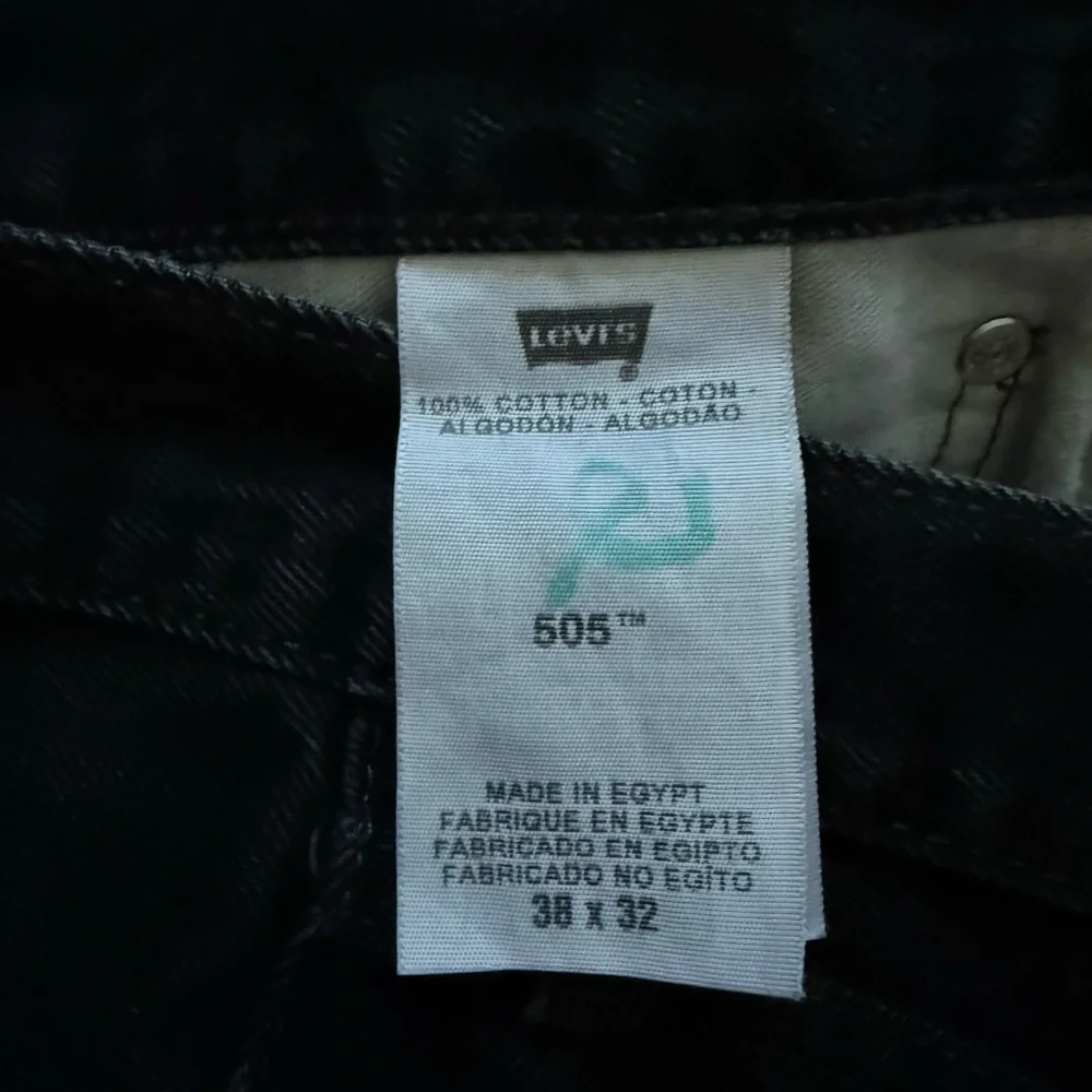 Levi's Men's Straight Black Jeans